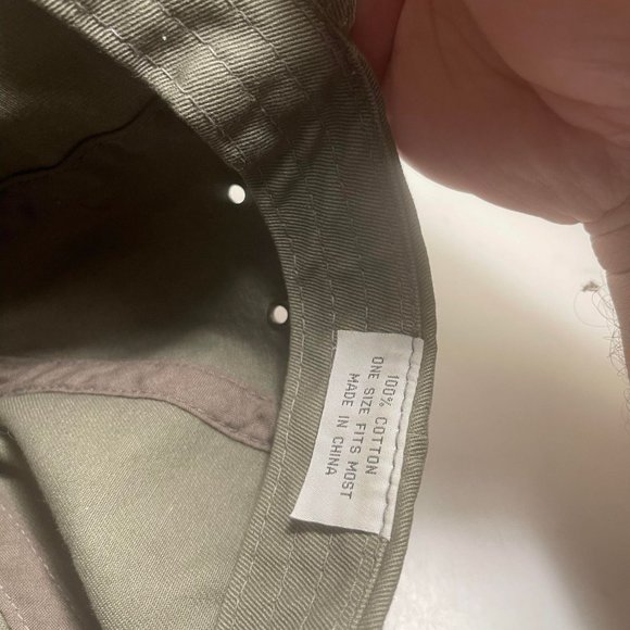 CNN TV News Network Embroidered Gray Men's Baseball Strap Back Hat Cap Cotton - Picture 7 of 7